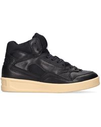 Jil Sander - 30mm Hohe Sneakers Aus Polyester & Mesh "basket" - Lyst
