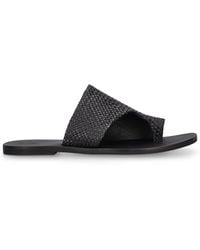 St. Agni - 25mm Woven Abstract Leather Sandals - Lyst