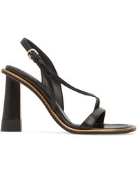Etro - 100Mm Leather Sandals - Lyst