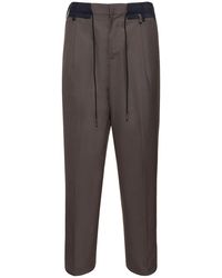 Sacai - Tailored Suiting Pants - Lyst