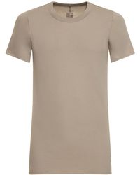 Rick Owens - T-shirt Aus Baumwolle "basic" - Lyst