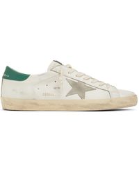 Golden Goose - Super star leather sneakers - Lyst