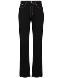 KENZO - Asagao Straight Fit Cotton Jeans - Lyst