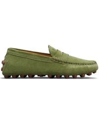 Tod's - 5Mm Gommino Macro Suede Loafers - Lyst