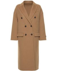 Brunello Cucinelli - Wool & Cashmere Long Coat - Lyst