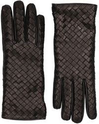 Bottega Veneta - Leather Gloves - Lyst
