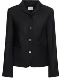 Loulou Studio - Marnie Cinched Wool Blazer - Lyst