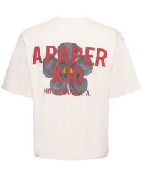 A PAPER KID - Back Flower Unisex T-shirt - Lyst