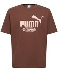 PUMA - T-shirt kidsuper studios con logo - Lyst