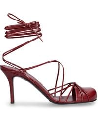 The Row - 90Mm Joan Leather Sandals - Lyst