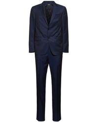 Zegna - Wool & Mohair Tailored Suit - Lyst