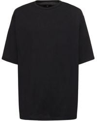 Y-3 - T-shirt boxy en tissu technique à logo - Lyst