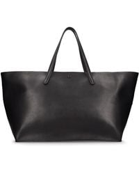 The Row - Idaho Xl Leather Tote Bag - Lyst