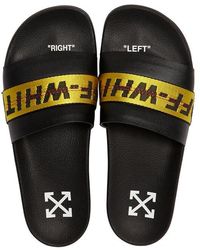 Off-White c/o Virgil Abloh Industrial slides - Noir