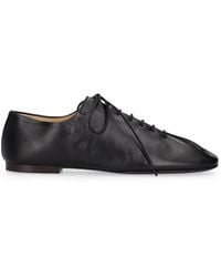 Lemaire - 10Mm Souris Leather Lace-Up Shoes - Lyst