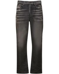 DIESEL - Weite Jeans Aus Baumwolldenim "d-viker" - Lyst