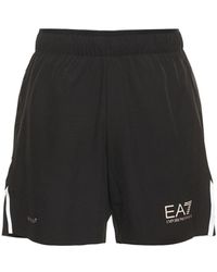 EA7 Shorts "vigor7 Tennis Pro" - Schwarz