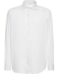 Loro Piana - Andrew Ml Cotton Jersey Shirt - Lyst