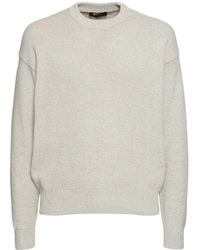 Loro Piana - Cotton & Cashmere Crewneck Sweater - Lyst