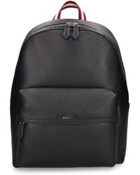 Bally - Code Luis Leather Backpack - Lyst