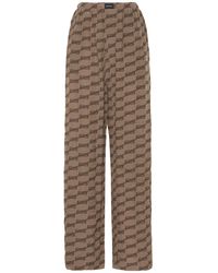 Balenciaga - Pantalon De Pyjama Avec Logo Monogramme - Lyst