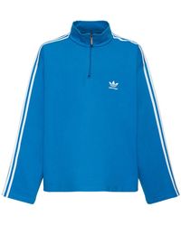 Balenciaga - Adidas Cotton Sweatshirt - Lyst