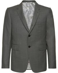 Thom Browne - Single Breast Wool Blazer - Lyst