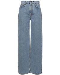 Loulou Studio - Jeans samur in denim di cotone - Lyst