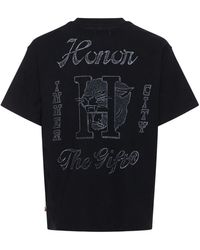 Honor The Gift T-shirt Aus Jersey Mit Logodruck - Schwarz