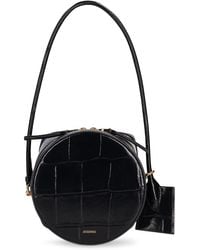 Jacquemus - Le Vanito Croc Embossed Leather Bag - Lyst