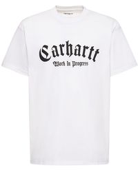 Carhartt - Kurzärmliges T-shirt "onyx" - Lyst
