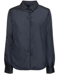 Aspesi - Glue Nylon Shirt Jacket - Lyst