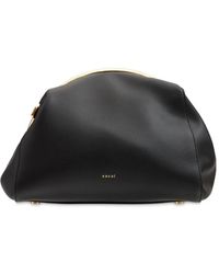 Sacai Pursket Leather Shoulder Bag - Black