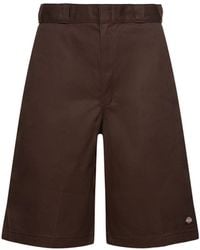 Dickies - Shorts in misto cotone con tasche - Lyst