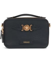 Versace - Medusa Small Leather Camera Bag - Lyst