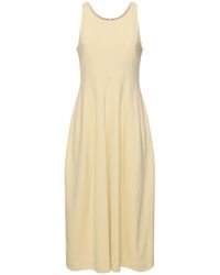 AURALEE - Cotton Long Dress - Lyst