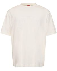 Ferrari - Logo Oversize Cotton Jersey T-Shirt - Lyst