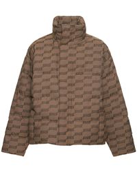 Balenciaga - Quilted Jacket With Monogram - Lyst