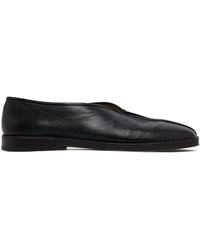 Lemaire - Leather Flat Slippers - Lyst
