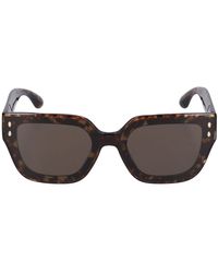 Isabel Marant - Maxi Temple Squared Acetate Sunglasses - Lyst