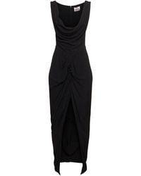 Vivienne Westwood - Panther Corset Jersey Long Dress - Lyst