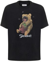 Doublet - T-shirt Aus Baumwolle - Lyst