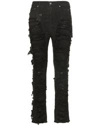 Rick Owens DRKSHDW Jeans de denim stretch - Negro