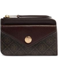 Tory Burch - Mujer Cartera De Lona Revestida Con Cremallera Unique - Lyst