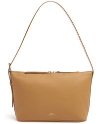 A.P.C. - Sac Vera Leather Shoulder Bag - Lyst