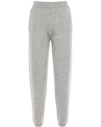 Max Mara Cashmere Knit Joggers - Grey