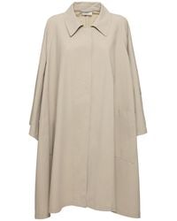 The Row - Leinster Cotton Trench Coat - Lyst