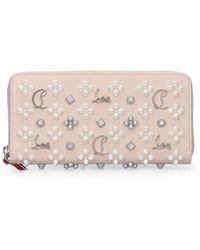 Christian Louboutin - Panettone Leather Zip Wallet - Lyst
