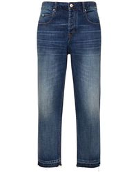 Isabel Marant - Jeans jelden in denim di cotone - Lyst
