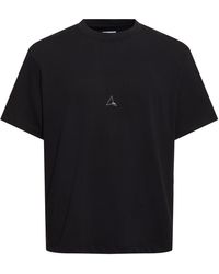 Roa - Logo Cotton T-shirt - Lyst
